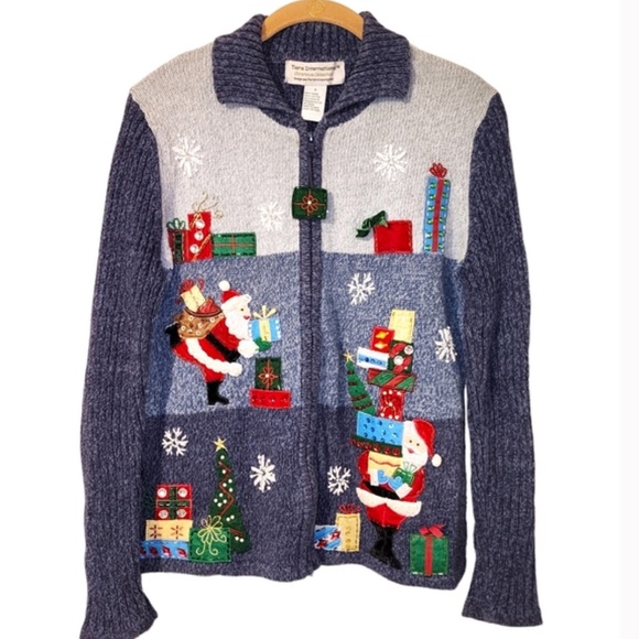 Tiara International Sweaters - Vintage Tiara International Christmas Sweater sz L